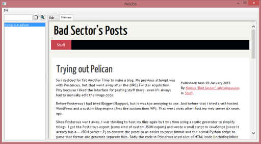 PelecEd Screenshot 2